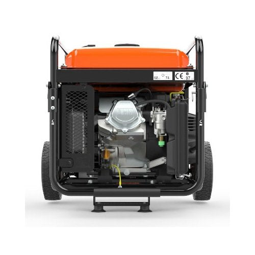 Генератор інверторний GENERGY CRETA RC, 7.5кВт, відкритий, колеса, електростартер