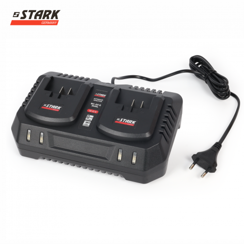 Зарядний пристрій BC-20Q DUAL, 18-20В, S-Type, STARK