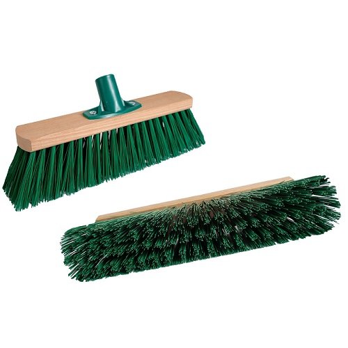 Щетка 50 см PET с пластиковым креплением уличная GOLWOOD