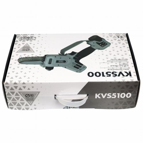 Міні пилка ланцюгова акум. VOLPI KVS5100, 5"/14.4В, з’ємний акумулятор 2,5А/г